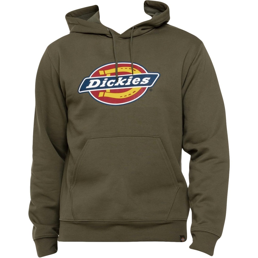 Dickies Big Logo Hoodie - NWT Mens Size Medium Military Green -‎ #49795-M3